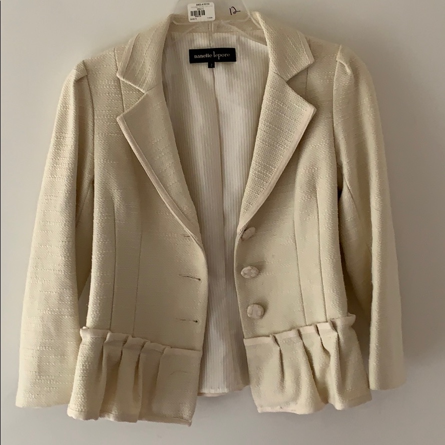 Nanette Lepore Ivory Jacket